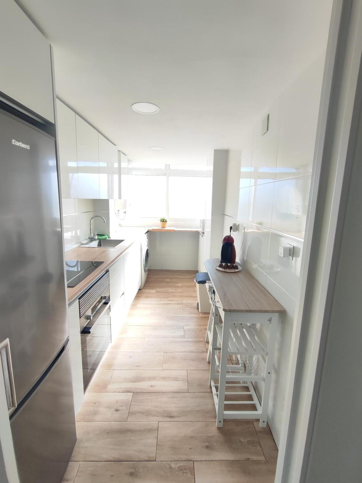 Apartamento Malaga 300 Metros De La Playa Exterior foto