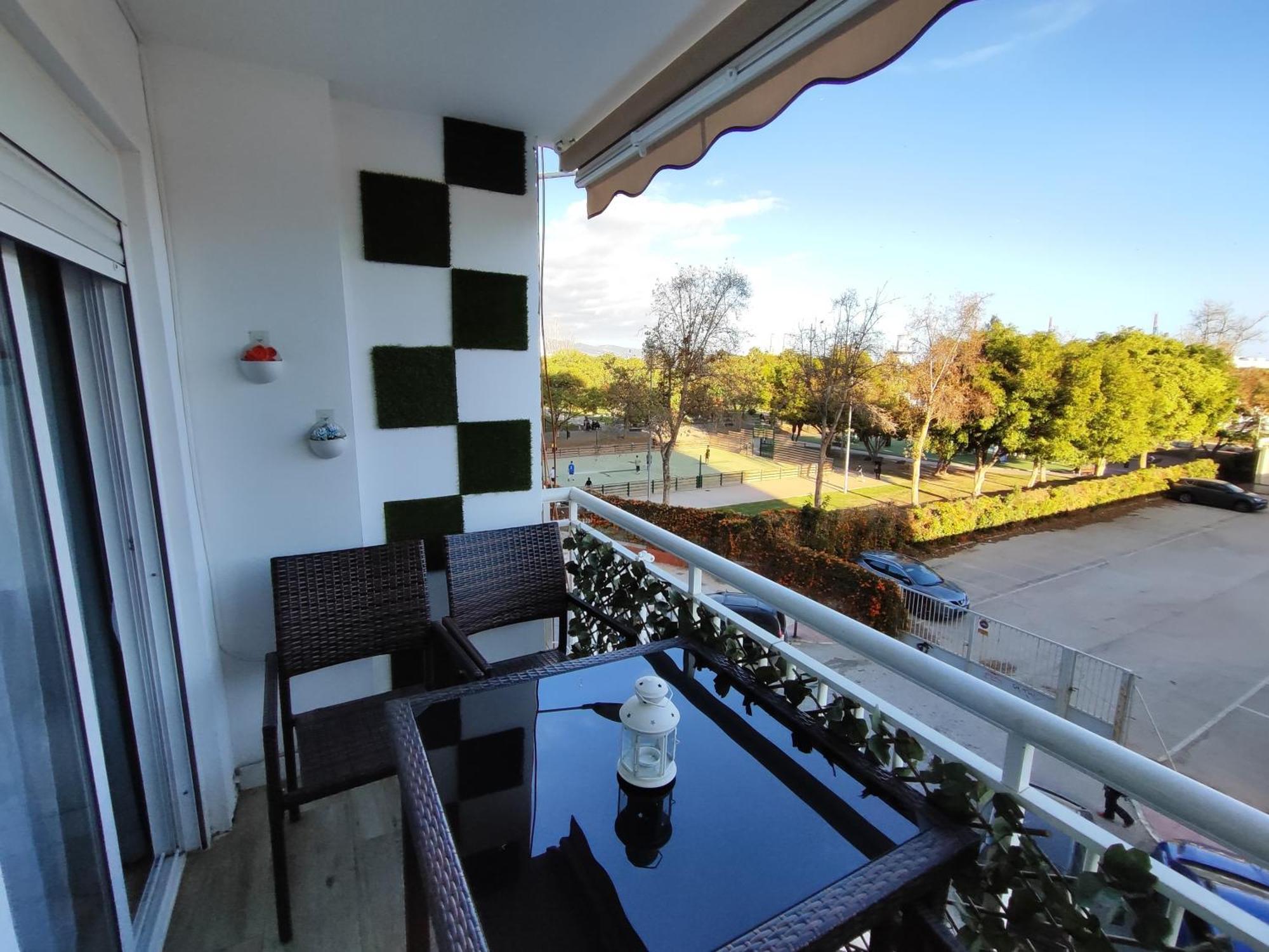 Apartamento Malaga 300 Metros De La Playa Exterior foto