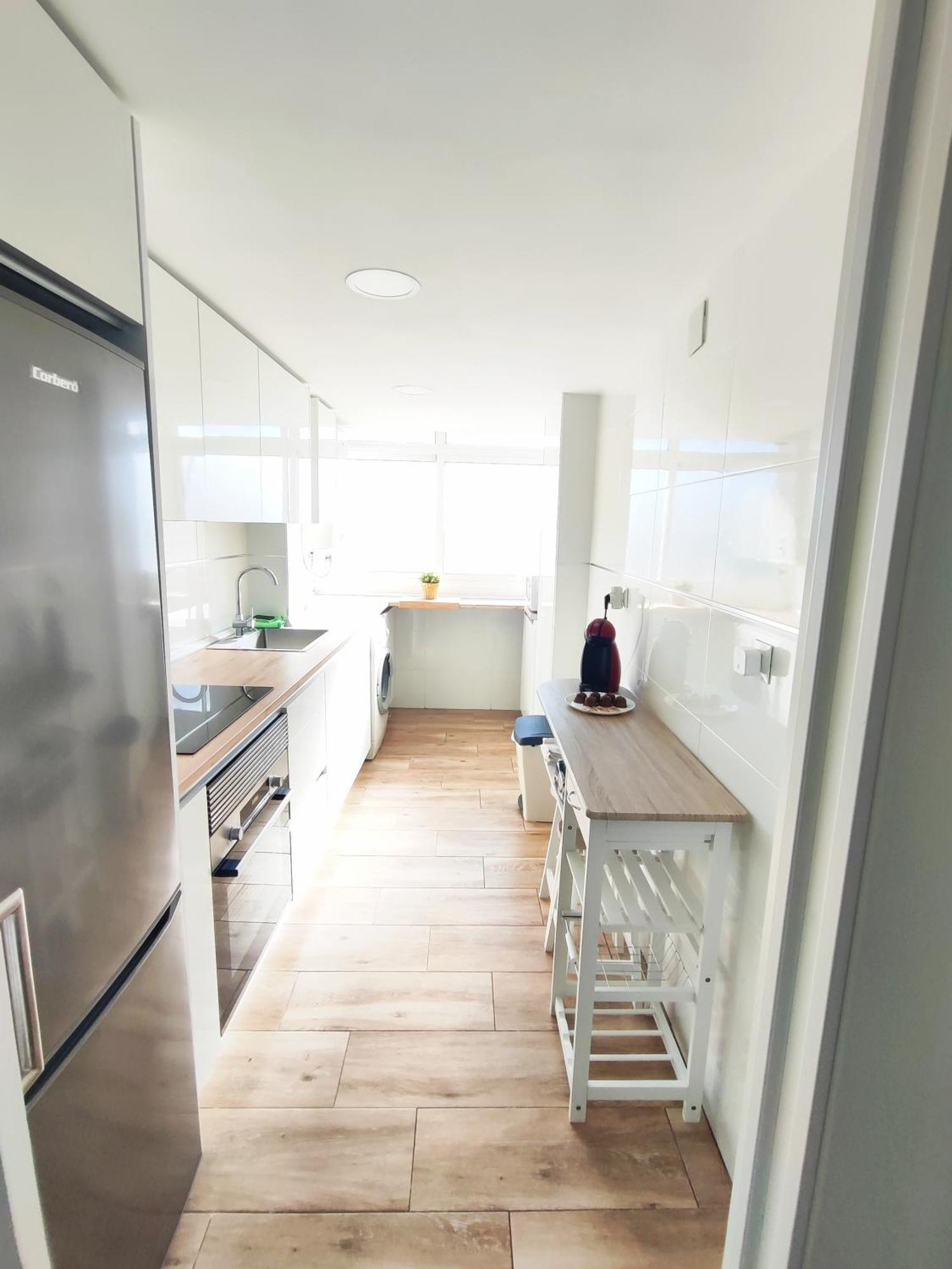 Apartamento Malaga 300 Metros De La Playa Exterior foto